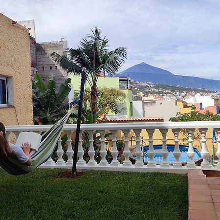 Casa" Vistas Al Teide" Mar Piscina Privada Parking Cubierto Gratuito En Las Instalaciones La Victoria de Acentejo Exterior foto