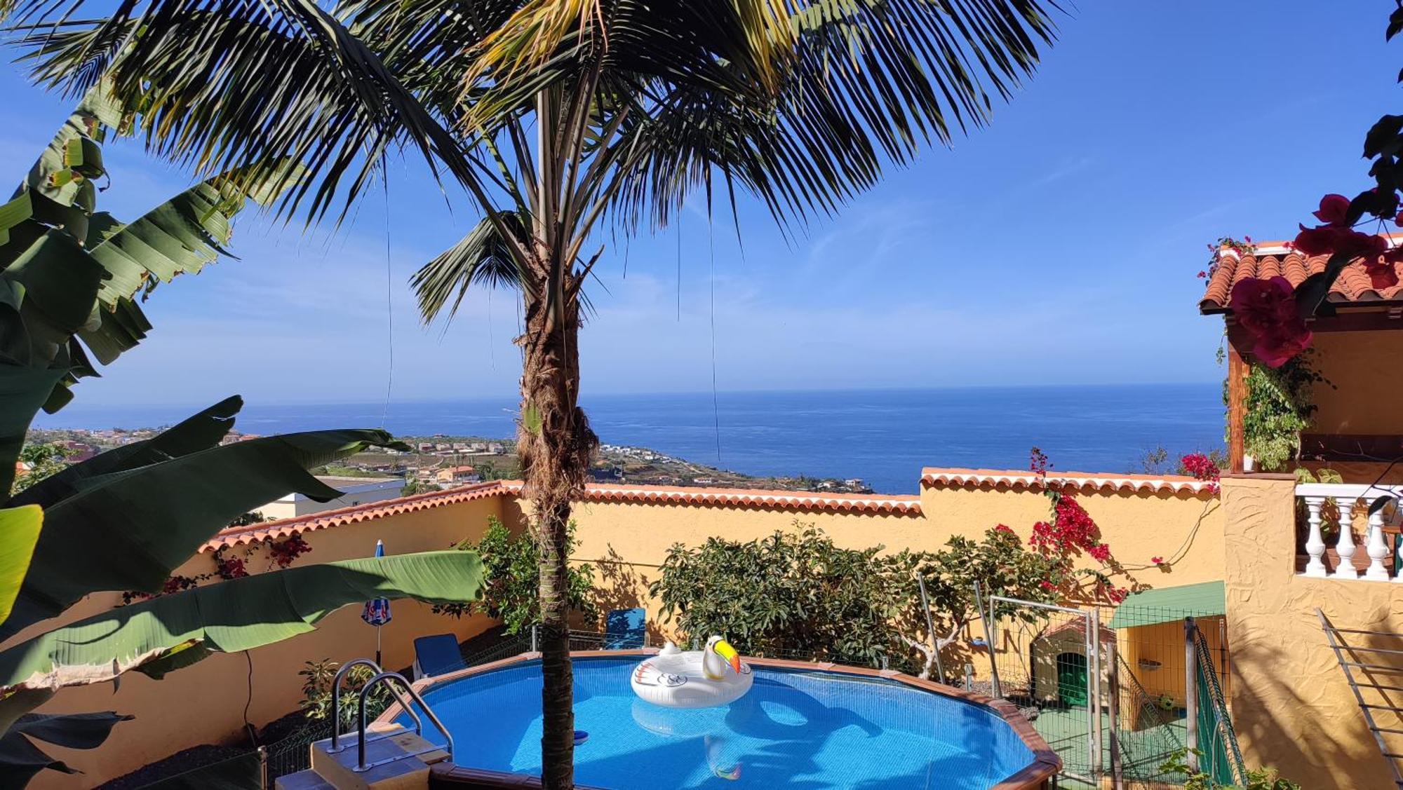 Casa" Vistas Al Teide" Mar Piscina Privada Parking Cubierto Gratuito En Las Instalaciones La Victoria de Acentejo Exterior foto