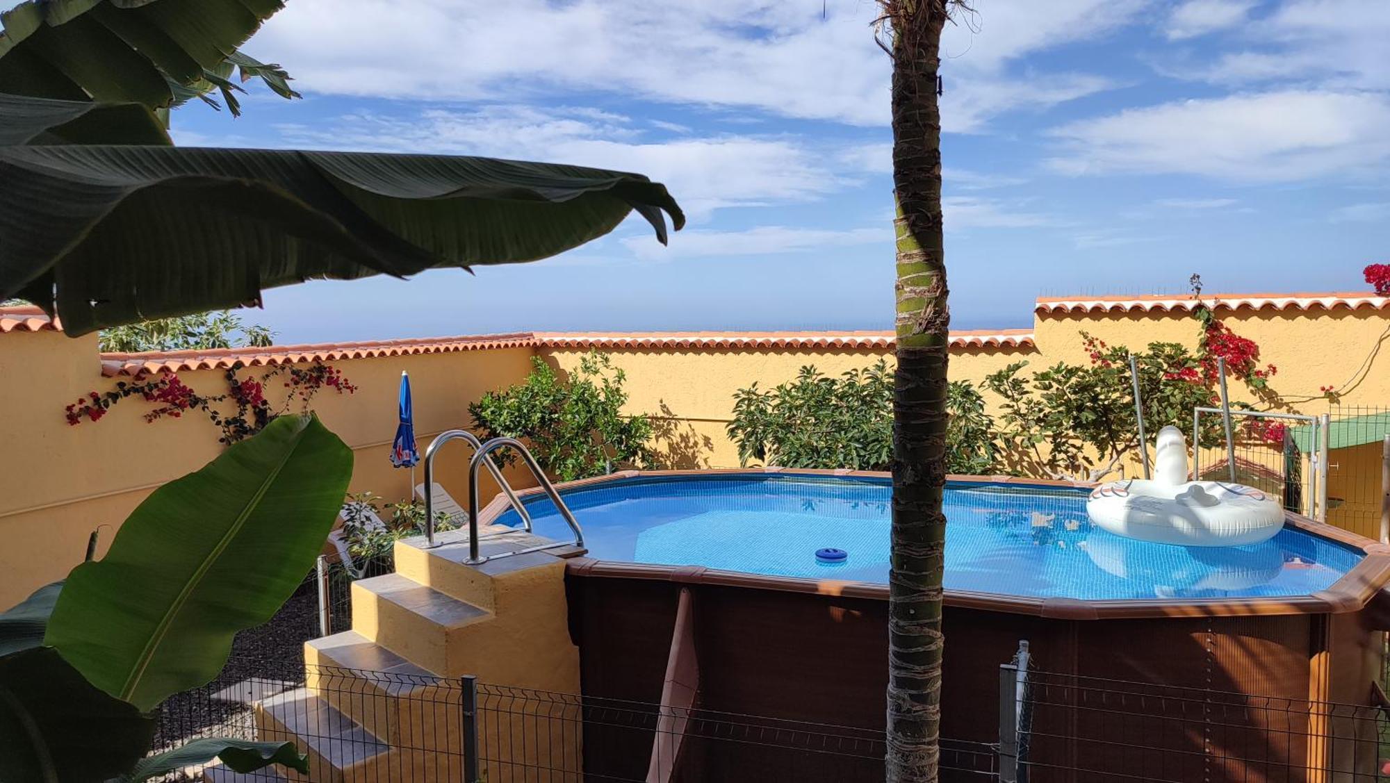 Casa" Vistas Al Teide" Mar Piscina Privada Parking Cubierto Gratuito En Las Instalaciones La Victoria de Acentejo Exterior foto